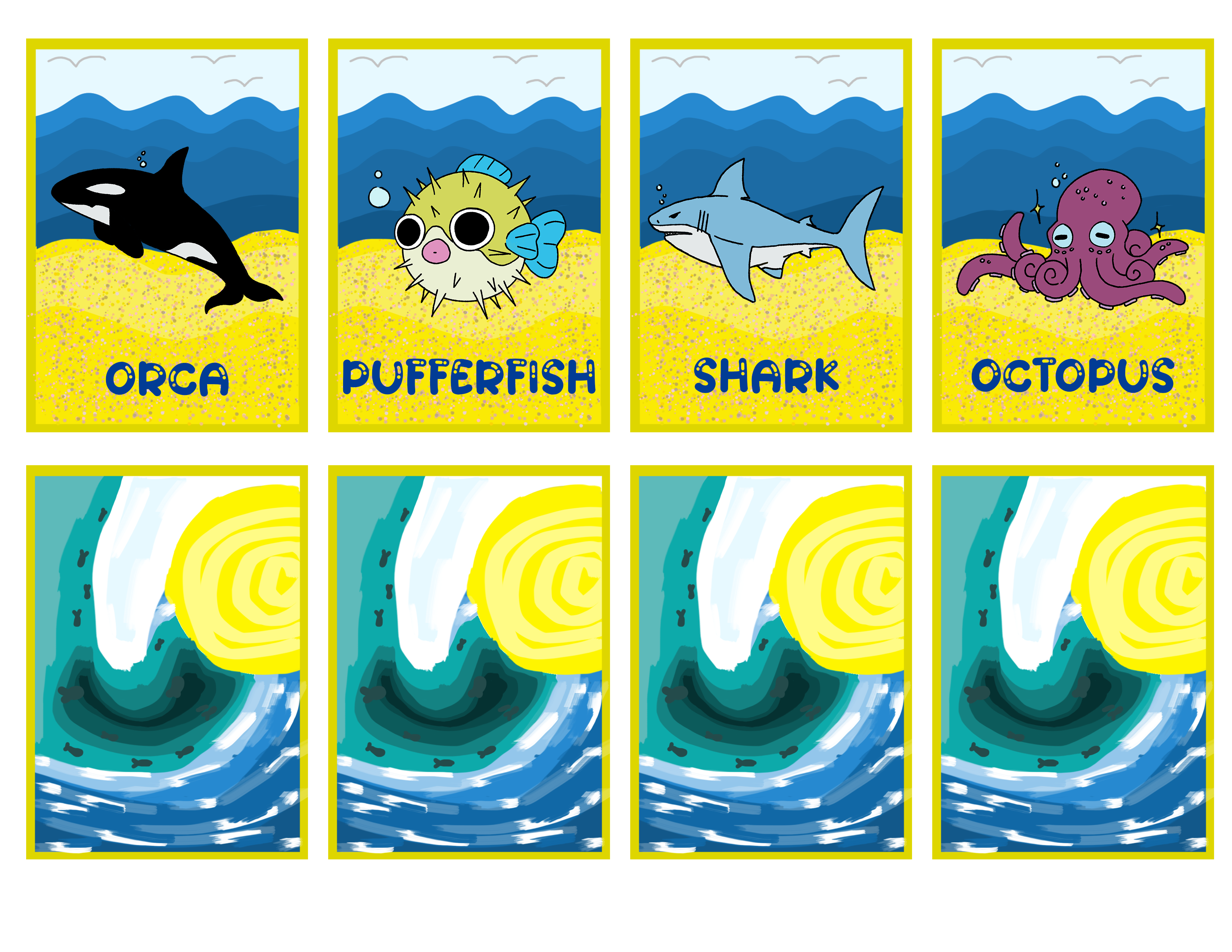 basic card art